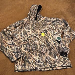 NWT Mossy Men's Camo Pullover Hoodie Blades Size M